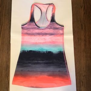 Lululemon Cool Racerback Tank Top Multicolored